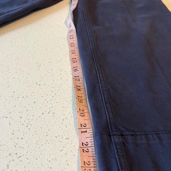 Joules Connie Eco Wash in Dark Navy Wide Leg Crop Denim Jeans Womens Size 6 NEW - Picture 9 of 16